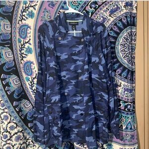 Lane Bryant light Camouflage jacket